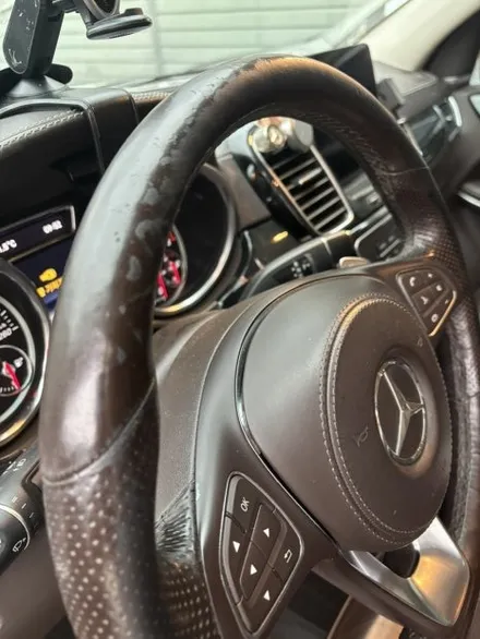 벤츠 GLS 500 X166 핸들가죽 복원 교체 작업 – 더핸들 / 남양주 별내면