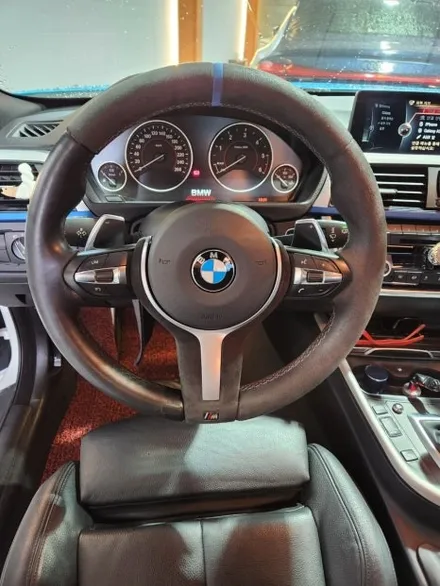 더핸들 BMW 420d F32 핸들 가죽 교체 복원 / 남양주 별내면