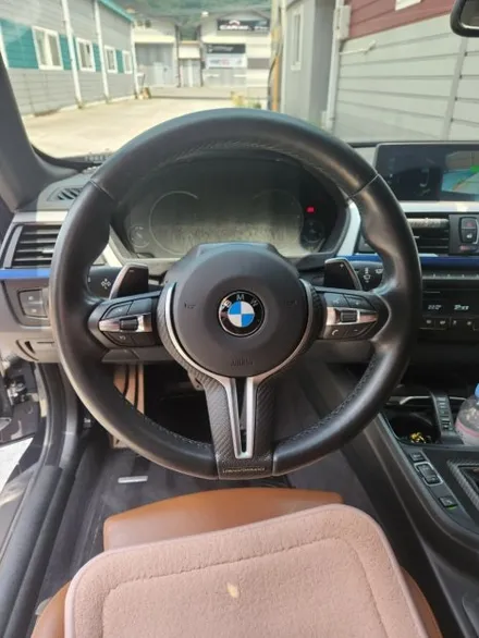 더핸들 BMW 4시리즈 & 7시리즈 핸들 알칸타라 가죽 교체 작업기 / 남양주 별내면