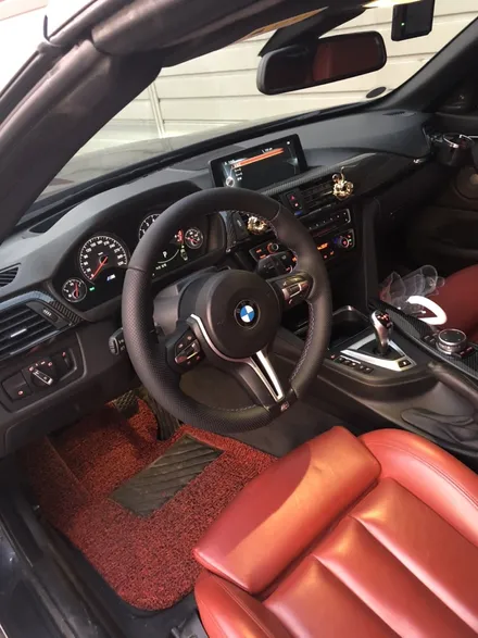 bmw m4 f82 m핸들 가죽교체 작업입니다^^ / 남양주 별내면