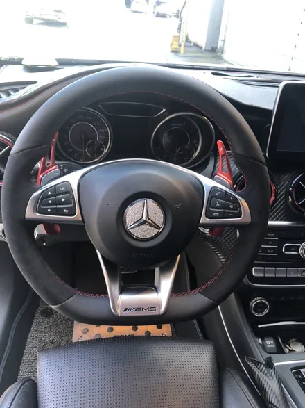 벤츠 a클래스 a43 amg 핸들가죽교체 작업^^ / 남양주 별내면