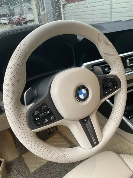 더핸들 bmw x4 g02 핸들가죽교체 (핸들가죽색상변경) / 남양주 별내면