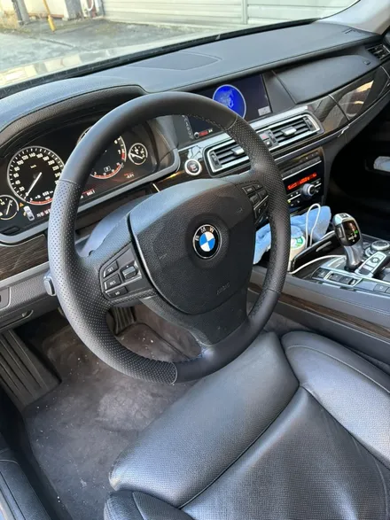 더핸들 bmw 7시리즈 740li f01 핸들가죽교체 복원작업 / 남양주 별내면