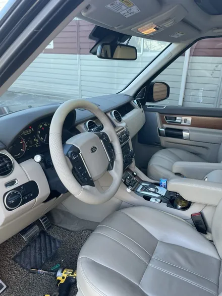 더핸들 랜드로버 디스커버리4 핸들가죽교체 작업 / 남양주 별내면