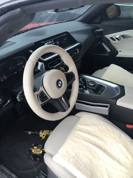 더핸들 bmw z4 g29 핸들 가죽교체 작업 / 남양주 별내면