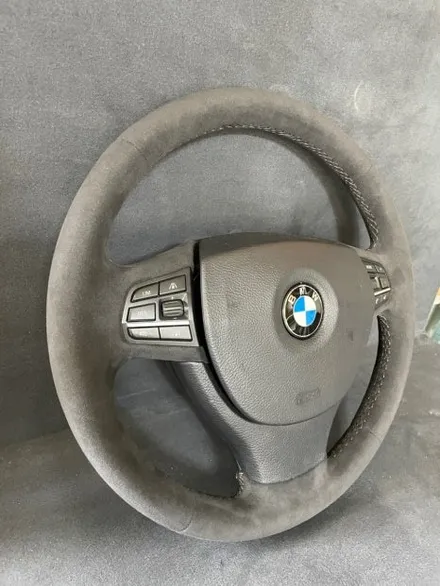 더핸들 BMW 4시리즈 & 7시리즈 핸들 알칸타라 가죽 교체 작업기 / 남양주 별내면