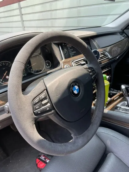 더핸들 BMW 4시리즈 & 7시리즈 핸들 알칸타라 가죽 교체 작업기 / 남양주 별내면