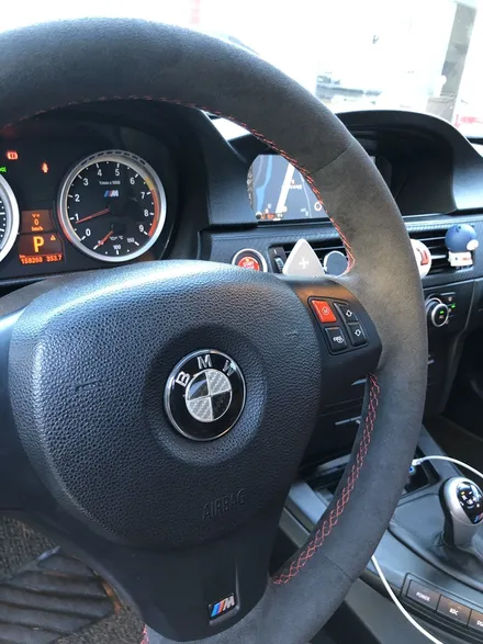 bmw 핸들 알칸타라 작업 및 가죽교체 작업 / 남양주 별내면