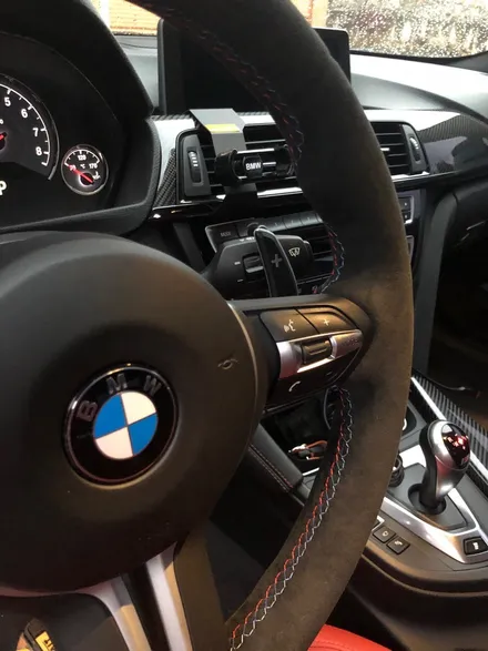 더핸들 bmw m4 핸들샤무드@작업/핸들가죽교체/핸들튜닝/핸들알칸타라/핸들샤무드@/디컷핸들/우드핸들/핸들복원/핸들가죽복원 / 남양주 별내면
