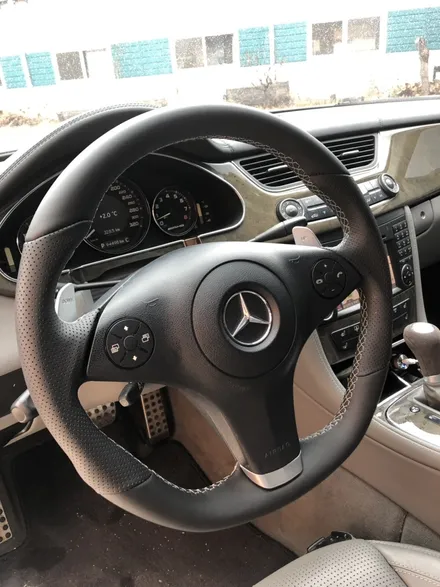 더핸들 벤츠 cls 63amg w219 핸들가죽복원/핸들복원/핸들가죽교체/핸들튜닝 / 남양주 별내면