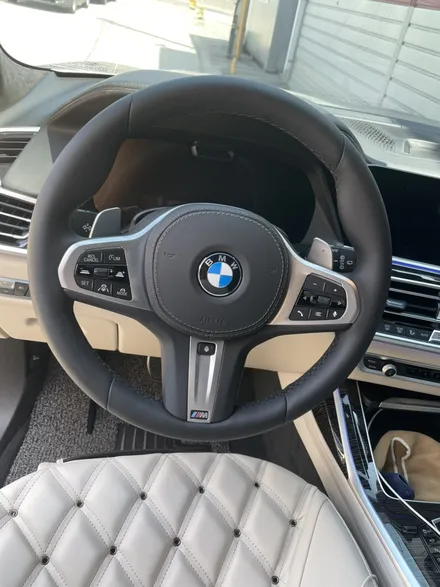 bmw x7 g07 핸들베이지 가죽교체 (더핸들) / 남양주 별내면