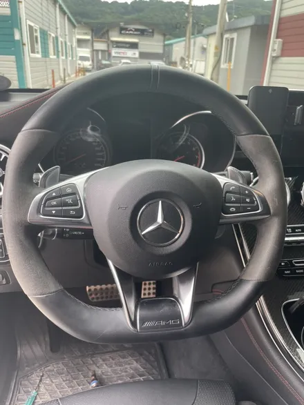 벤츠 glc 43amg x253 핸들가죽교체 복원 / 남양주 별내면