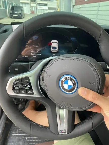 더핸들 bmw i4 핸들엠비언트 작업 / 남양주 별내면