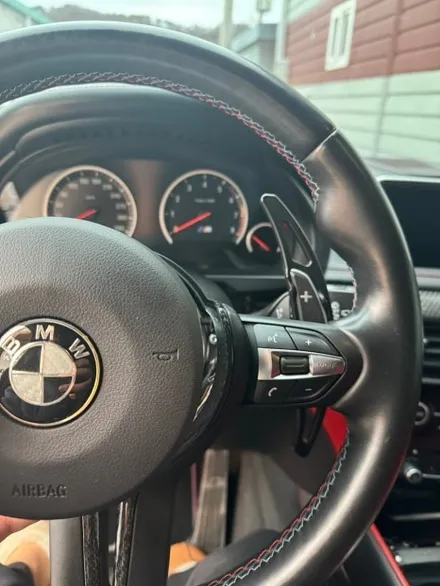 더핸들 bmw x5m f15 핸들알칸타라 작업 / 남양주 별내면
