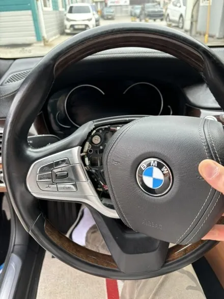 더핸들 bmw 730ld g11 핸들가죽교체 / 남양주 별내면