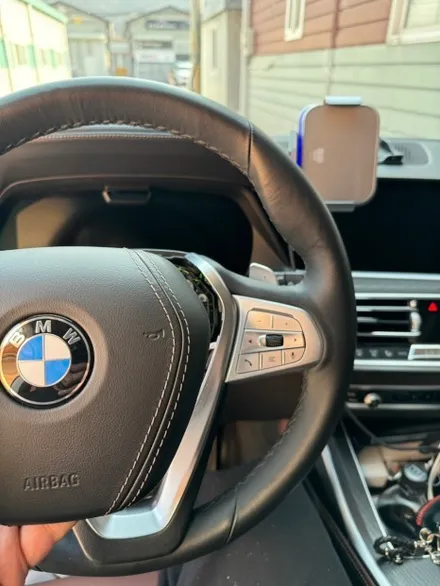 더핸들 bmw x7 핸들가죽교체 복원작업 / 남양주 별내면