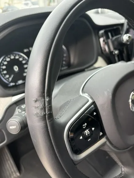 더핸들 볼보 xc60 핸들가죽교체 복원작업 / 남양주 별내면