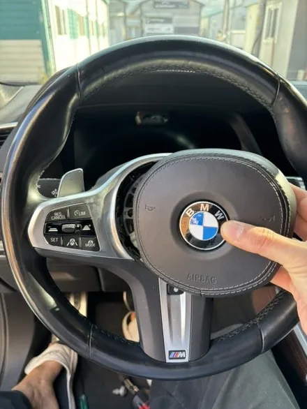 더핸들 bmw x5 30d G05 핸들복원 가죽교체 작업 / 남양주 별내면