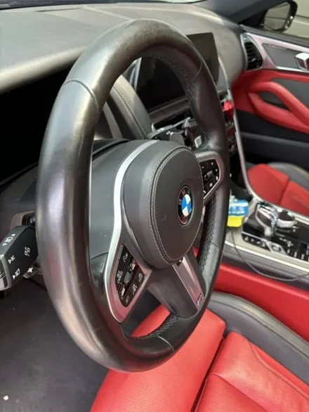 더핸들 bmw 840i g15 핸들복원 가죽교체 작업 / 남양주 별내면