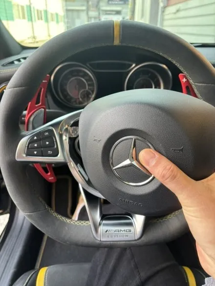 더핸들 벤츠 cla45 amg c117 핸들가죽교체 복원작업 / 남양주 별내면