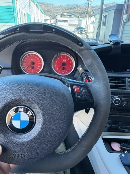 더핸들 bmw e92 m3 퍼포먼스핸들 가죽교체 복원작업 / 남양주 별내면