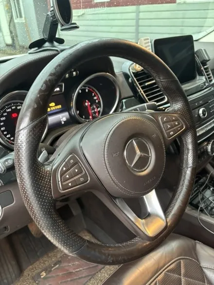벤츠 GLS 500 X166 핸들가죽 복원 교체 작업 – 더핸들 / 남양주 별내면