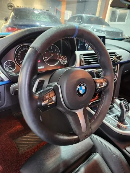 더핸들 BMW 420d F32 핸들 가죽 교체 복원 / 남양주 별내면
