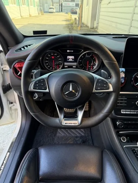 [더핸들]벤츠 CLA45 AMG 4MATIC C117 핸들가죽교체 복원작업 / 남양주 별내면