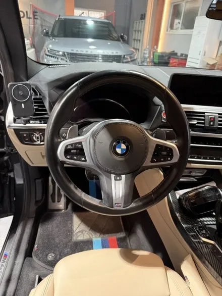 [더핸들]BMW X4 M40i xDrive G02 핸들 컬러변경 가죽교체 작업 / 남양주 별내면
