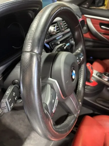 [더핸들] BMW 430i F33 핸들가죽교체 복원작업 – 순정 감성 그대로 완벽 복원 / 남양주 별내면