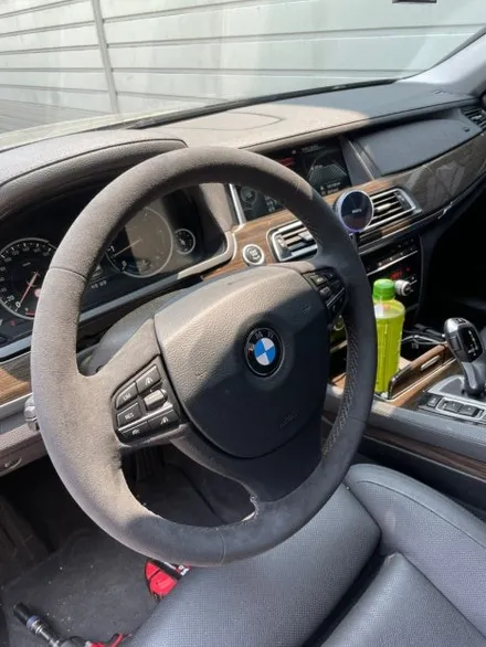 더핸들 BMW 4시리즈 & 7시리즈 핸들 알칸타라 가죽 교체 작업기 / 남양주 별내면
