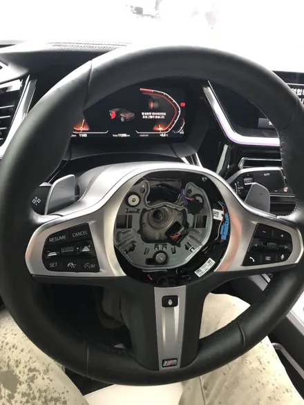 더핸들 bmw z4 g29 핸들 가죽교체 작업 / 남양주 별내면