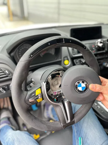 bmw m2 f87 핸들가죽교체! / 남양주 별내면