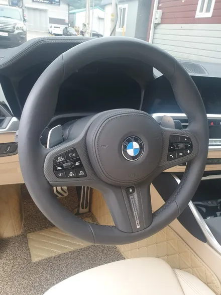 더핸들 bmw x4 g02 핸들가죽교체 (핸들가죽색상변경) / 남양주 별내면