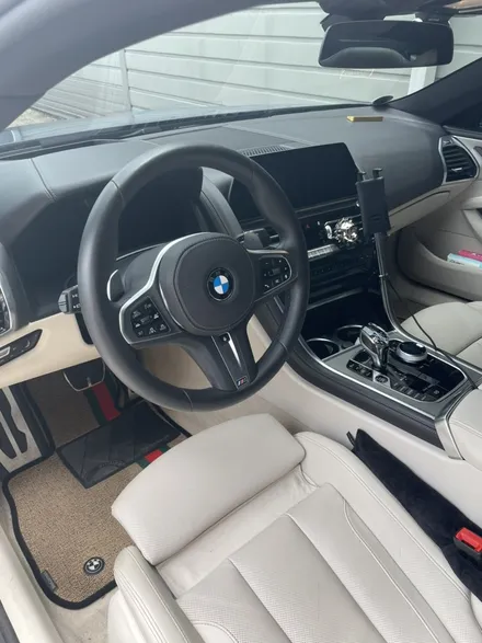 bmw 840i g15 핸들베이지 가죽교체 더핸들 / 남양주 별내면