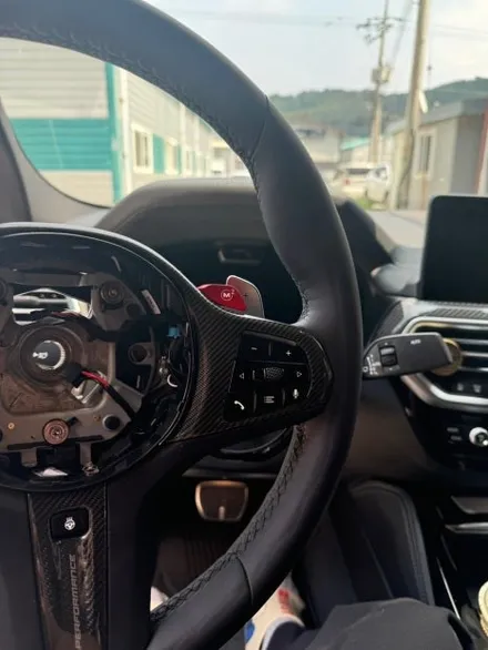 더핸들 bmw x4 G02 핸들가죽교체 복원작업 / 남양주 별내면
