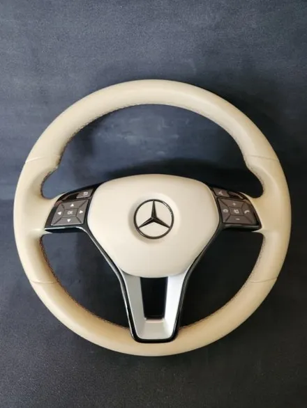 [더핸들]벤츠 GLK 220 CDI X204 핸들 가죽 교체 - 링 투톤 스타일 작업기 / 남양주 별내면