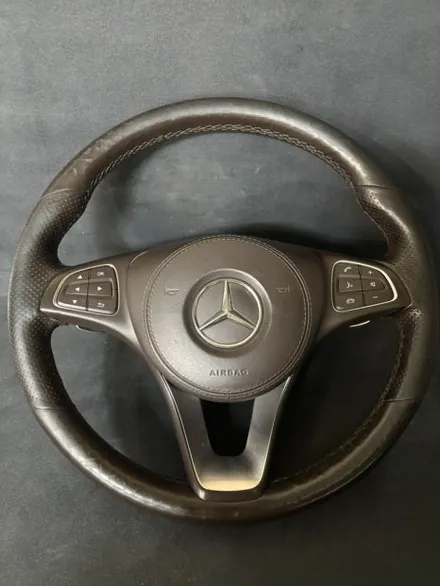 벤츠 GLS 500 X166 핸들가죽 복원 교체 작업 – 더핸들 / 남양주 별내면