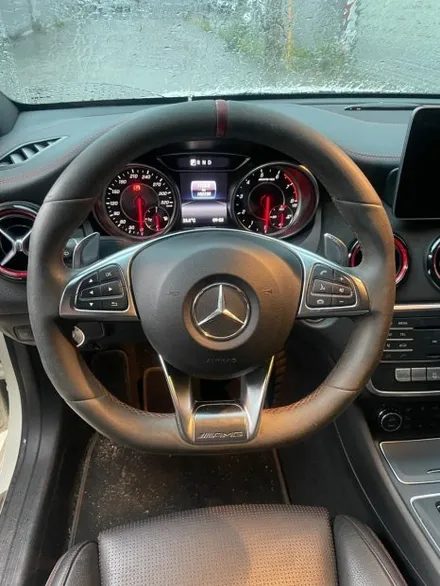 [더핸들]벤츠 CLA 45 AMG 4MATIC C117 순정 알칸타라 핸들 오염·손상 → 신품급 복원 작업기 / 남양주 별내면