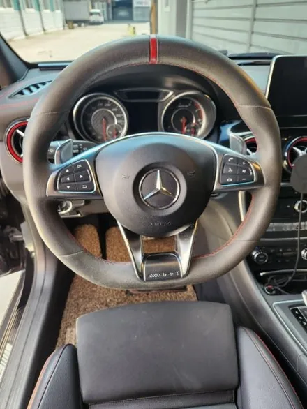 [더핸들]벤츠 GLA 45 AMG & 레인지로버 보그 핸들 가죽교체 복원 작업기 / 남양주 별내면