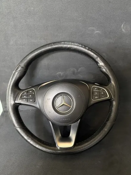[더핸들]벤츠 GLS350d 4MATIC X166 핸들가죽교체 복원작업 / 남양주 별내면