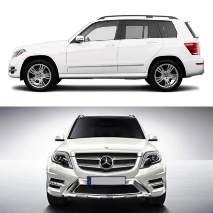 벤츠 GLK X204 핸들복원 가죽교체 작업 손상되고 오염된 순정 핸들, 새 가죽으로 신차처럼 복원! | 더핸들 광주점 / 남양주 별내면