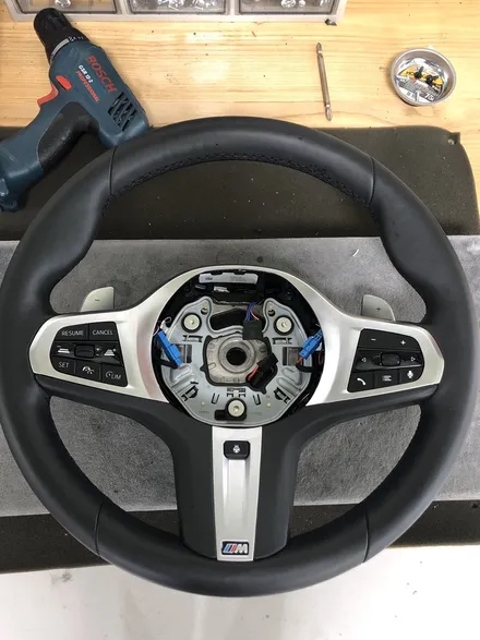 더핸들 bmw z4 g29 핸들 가죽교체 작업 / 남양주 별내면