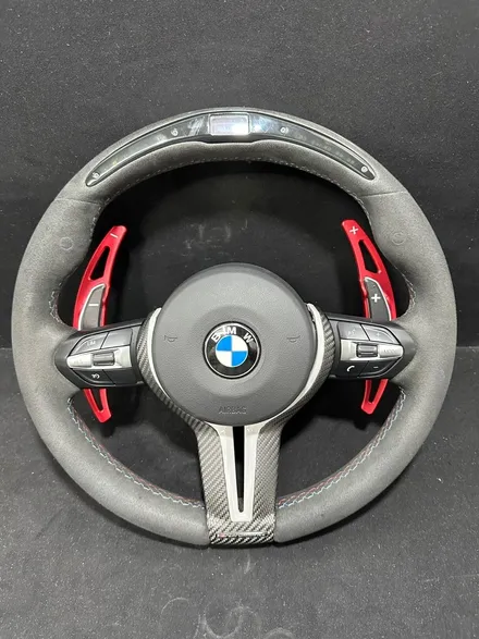 더핸들 bmw m퍼포먼스핸들 알칸타라복원 교체작업 / 남양주 별내면