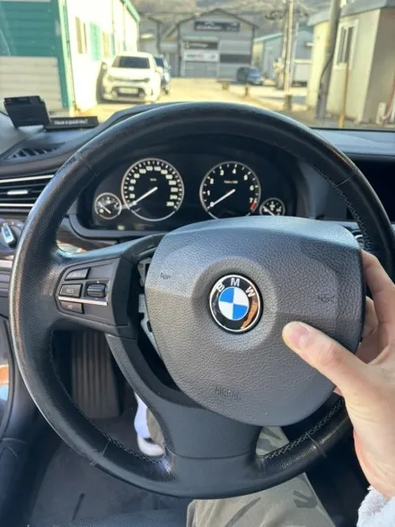 더핸들 bmw 7시리즈 740li f01 핸들가죽교체 복원작업 / 남양주 별내면