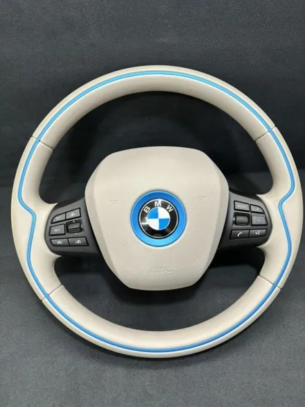 더핸들 bmw i3 핸들가죽교체 복원작업 / 남양주 별내면