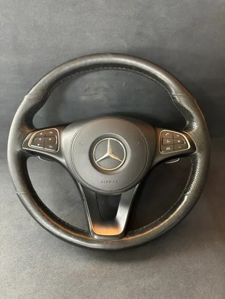 더핸들 벤츠 gls 350d x166 핸들가죽교체 복원작업 / 남양주 별내면