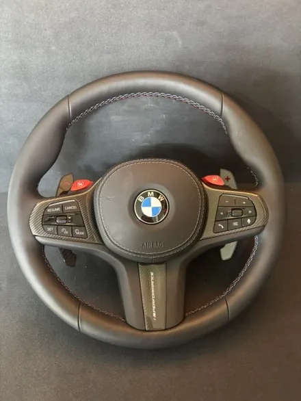 더핸들 bmw x5 m60i g05 핸들가죽튜닝 / 남양주 별내면