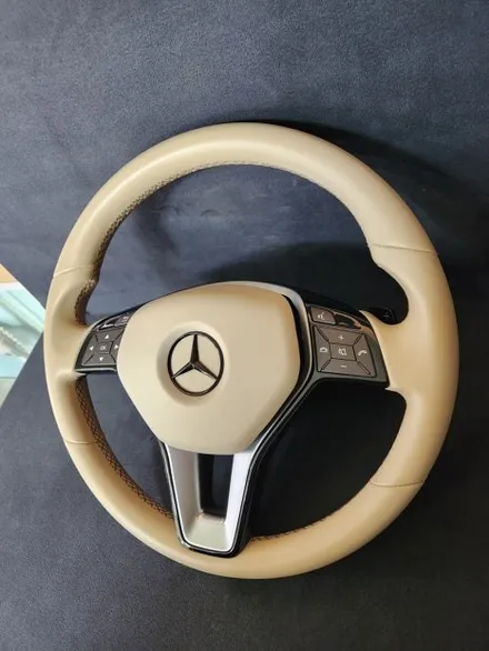 [더핸들]벤츠 GLK 220 CDI X204 핸들 가죽 교체 - 링 투톤 스타일 작업기 / 남양주 별내면
