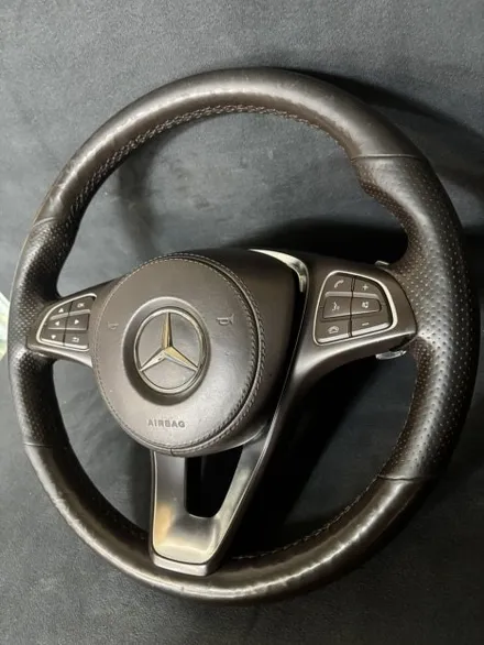 벤츠 GLS 500 X166 핸들가죽 복원 교체 작업 – 더핸들 / 남양주 별내면
